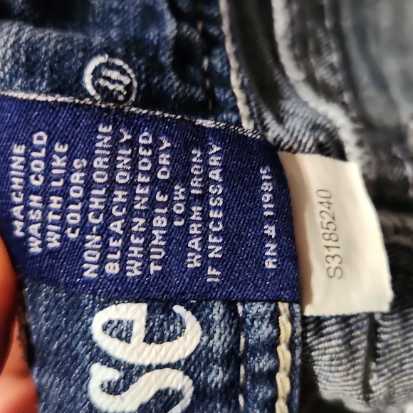 Series 31 Short & sexy Selina capri jeans size 7 - Picture 12 of 13